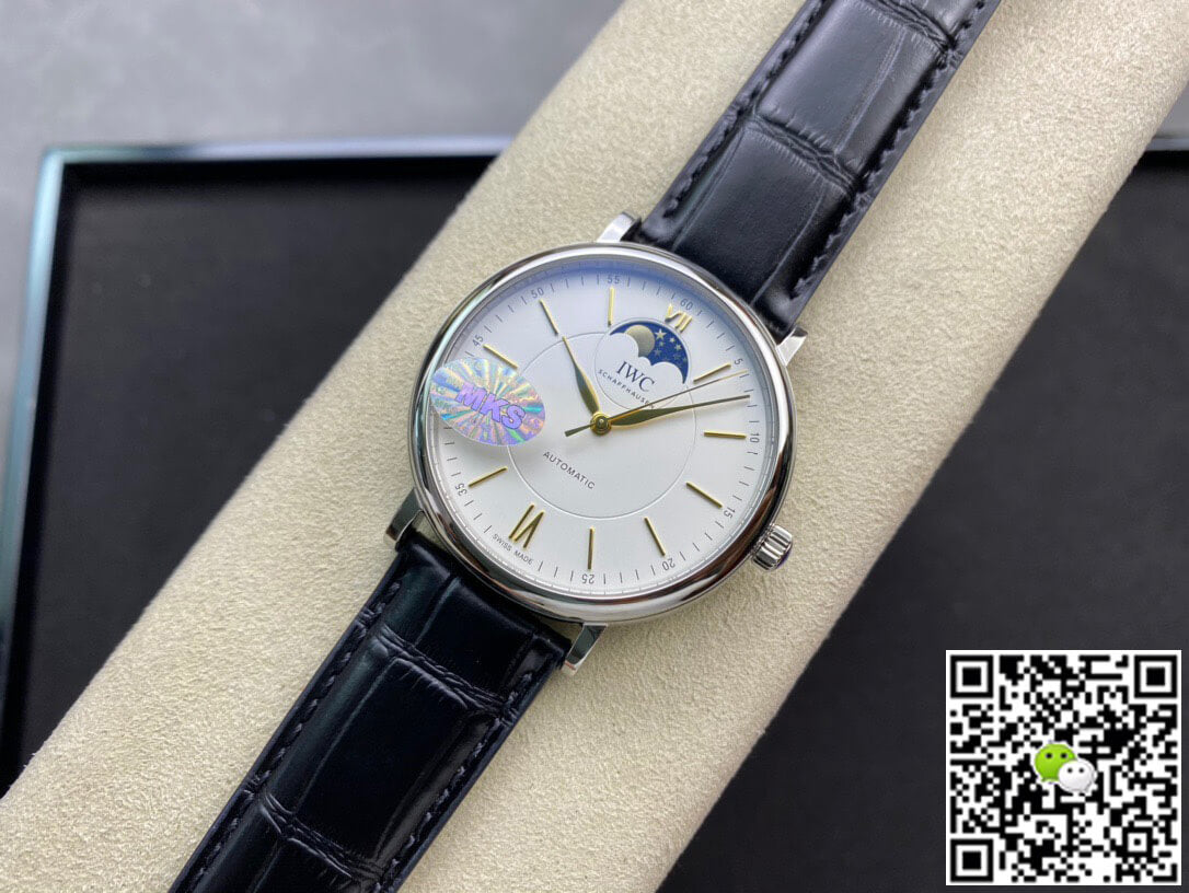 IWC Portofino Moon Phase IW459401 MKS Factory White Dial