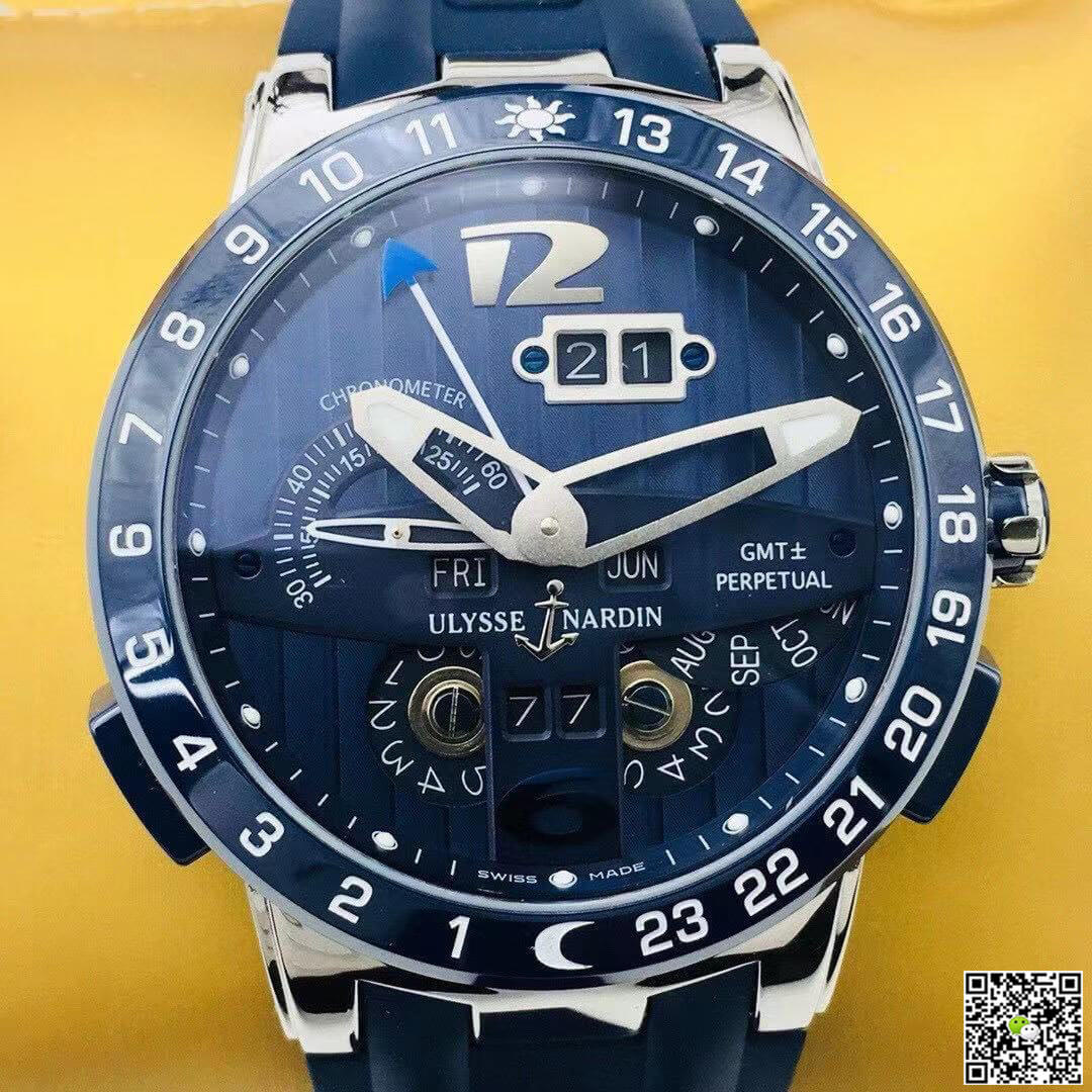 Ulysse Nardin El Toro 320-00/BQ TW Factory Ceramics Blue Dial