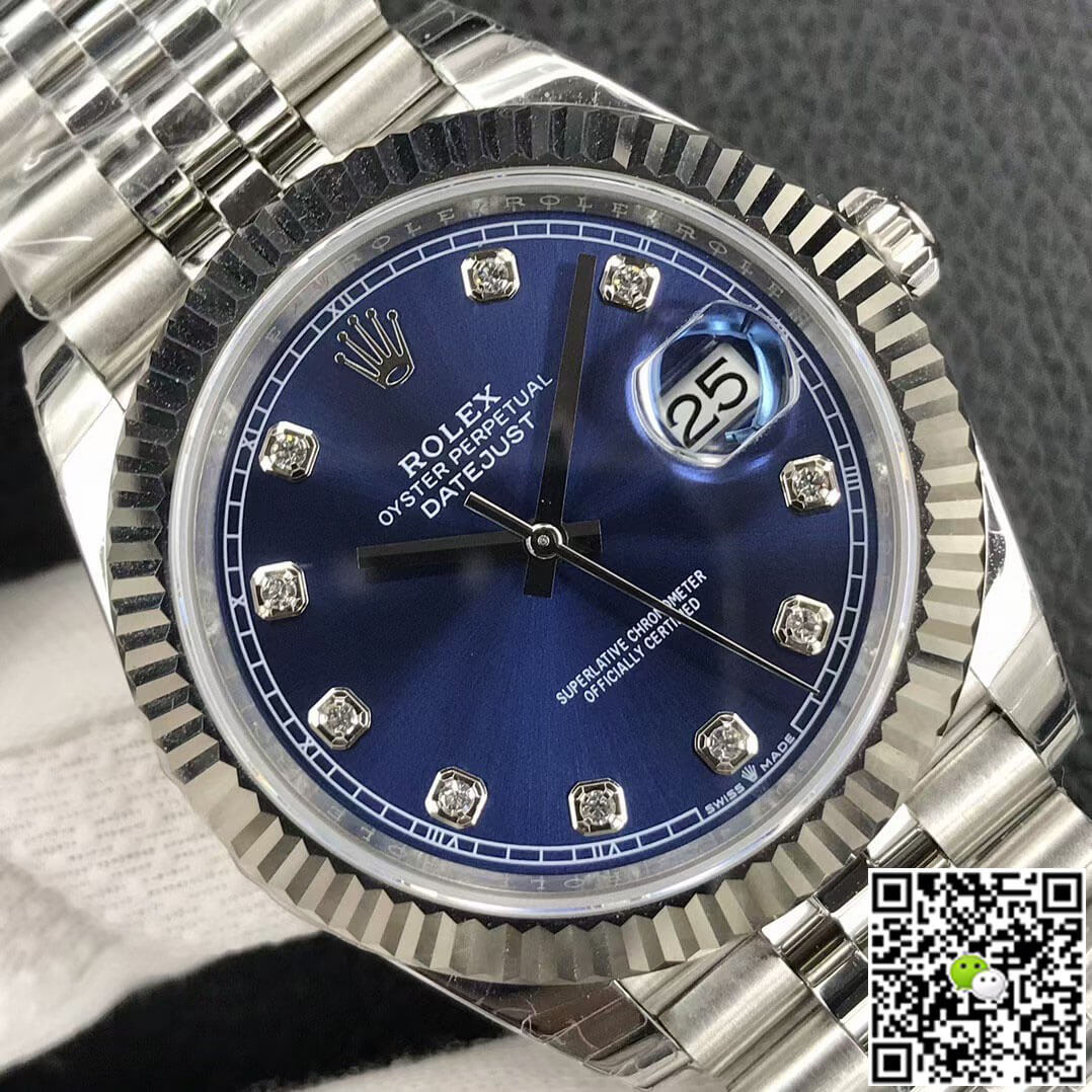 Rolex Datejust M126234-0037 EW Factory 18ct White Gold