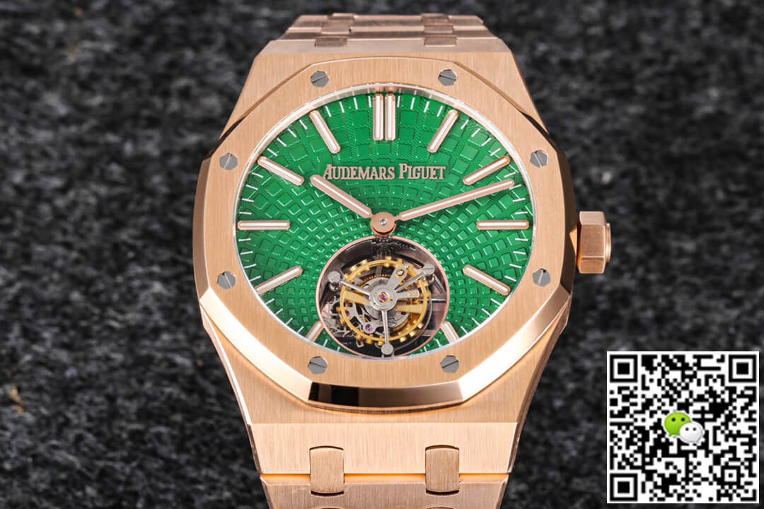 Audemars Piguet Royal Oak Tourbillon 26533OR.OO.1220OR.01 R8 Factory Green Dial