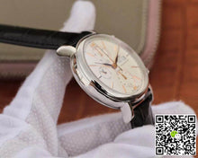 IWC Portofino Chronograph Multi-function IW391022 ZF Factory White Dial With Rose Gold Markers
