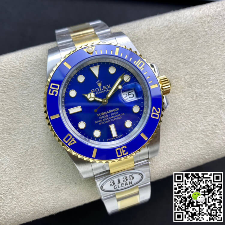Rolex Submariner 116613LB-97203 Clean Factory V4 Blue Dial