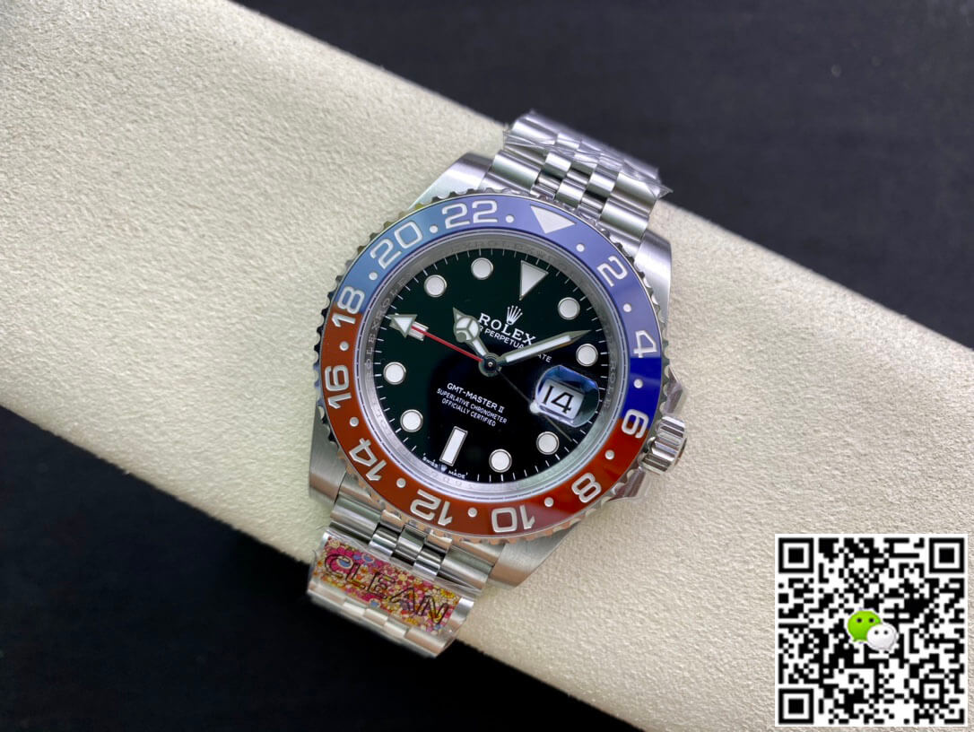 Rolex GMT Master II M126710BLRO-0001 Clean Factory Black Dial