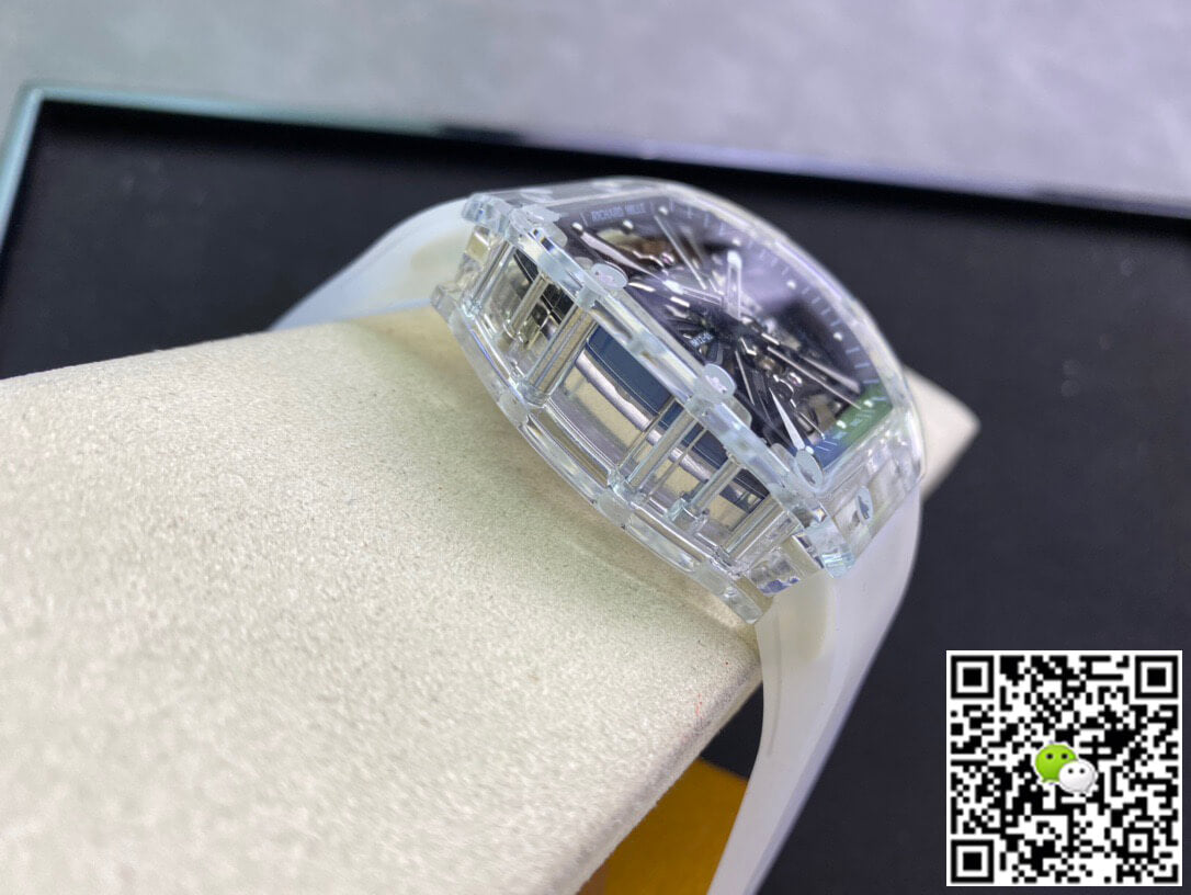 Richard Mille RM12-01 RM Factory Tourbillon Transparent Version Rubber Strap