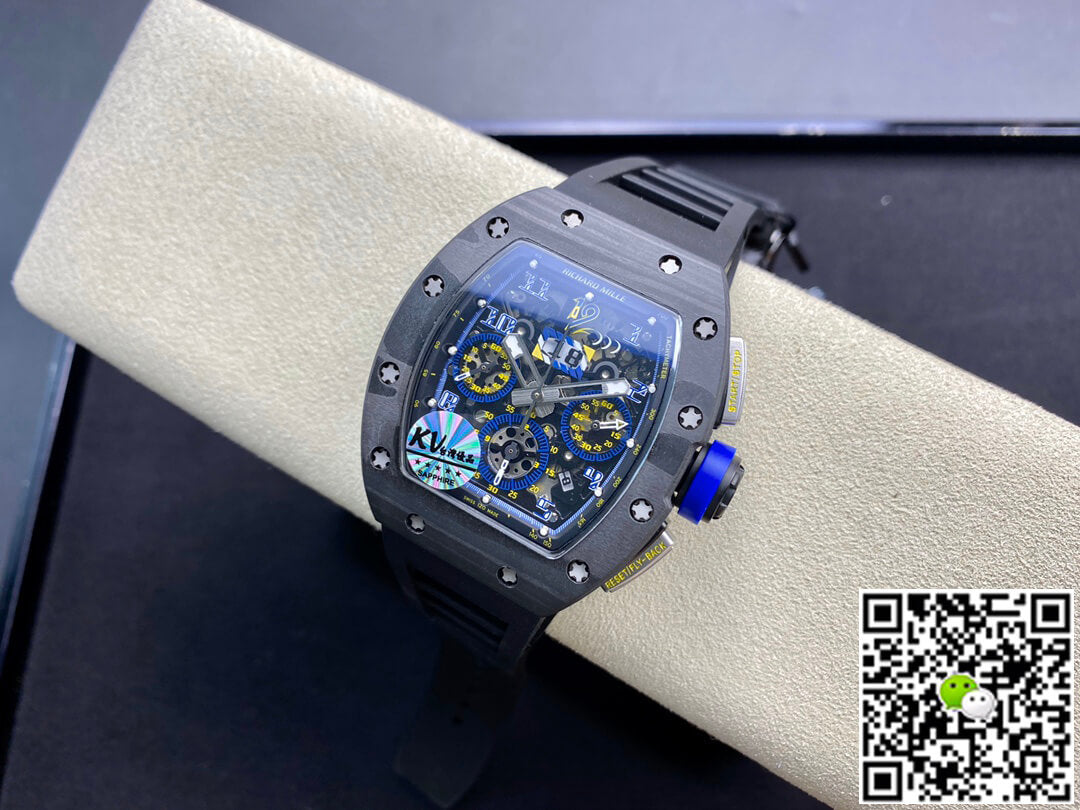 Richard Mille RM-011 KV Factory Carbon Fiber Case