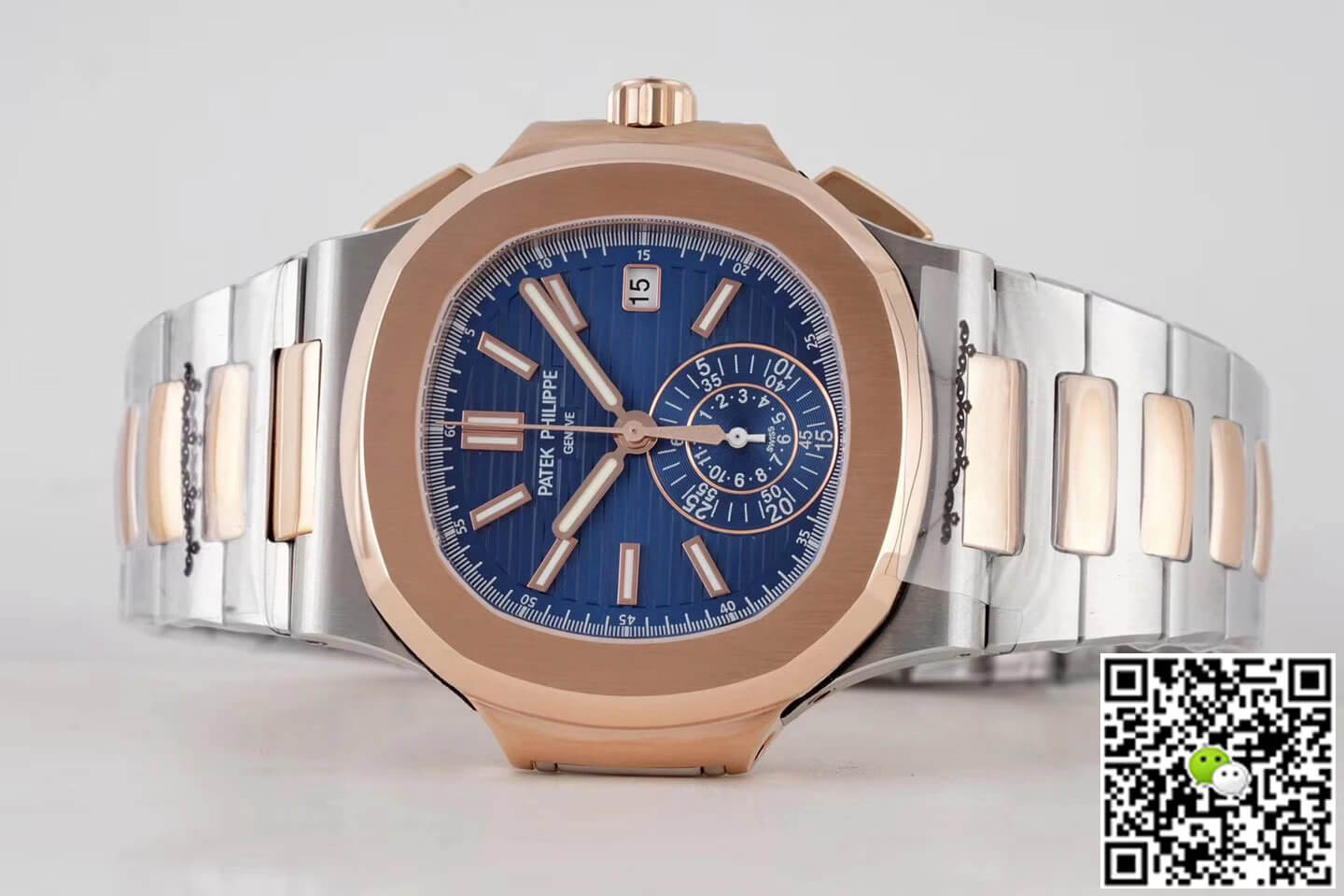 Patek Philippe Nautilus 5980/1AR-001 3K Factory V2 Rose Gold