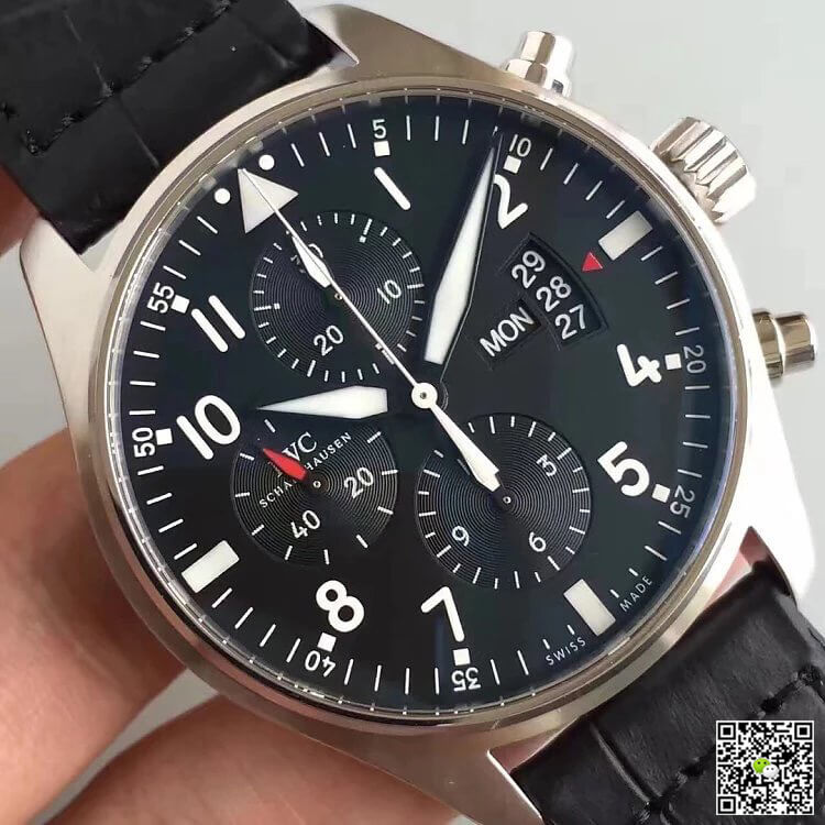 IWC Pilot IW37777 ZF Factory Black Dial