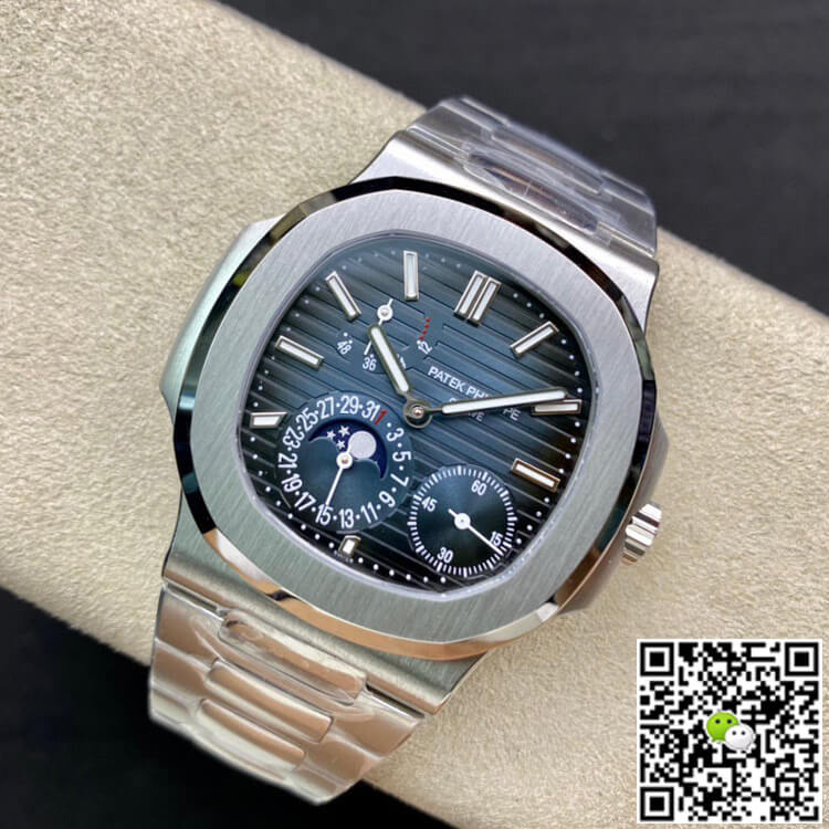 Patek Philippe Nautilus 5712/1A-001 40MM PPF Factory Dark Blue Dial Stainless Steel Strap