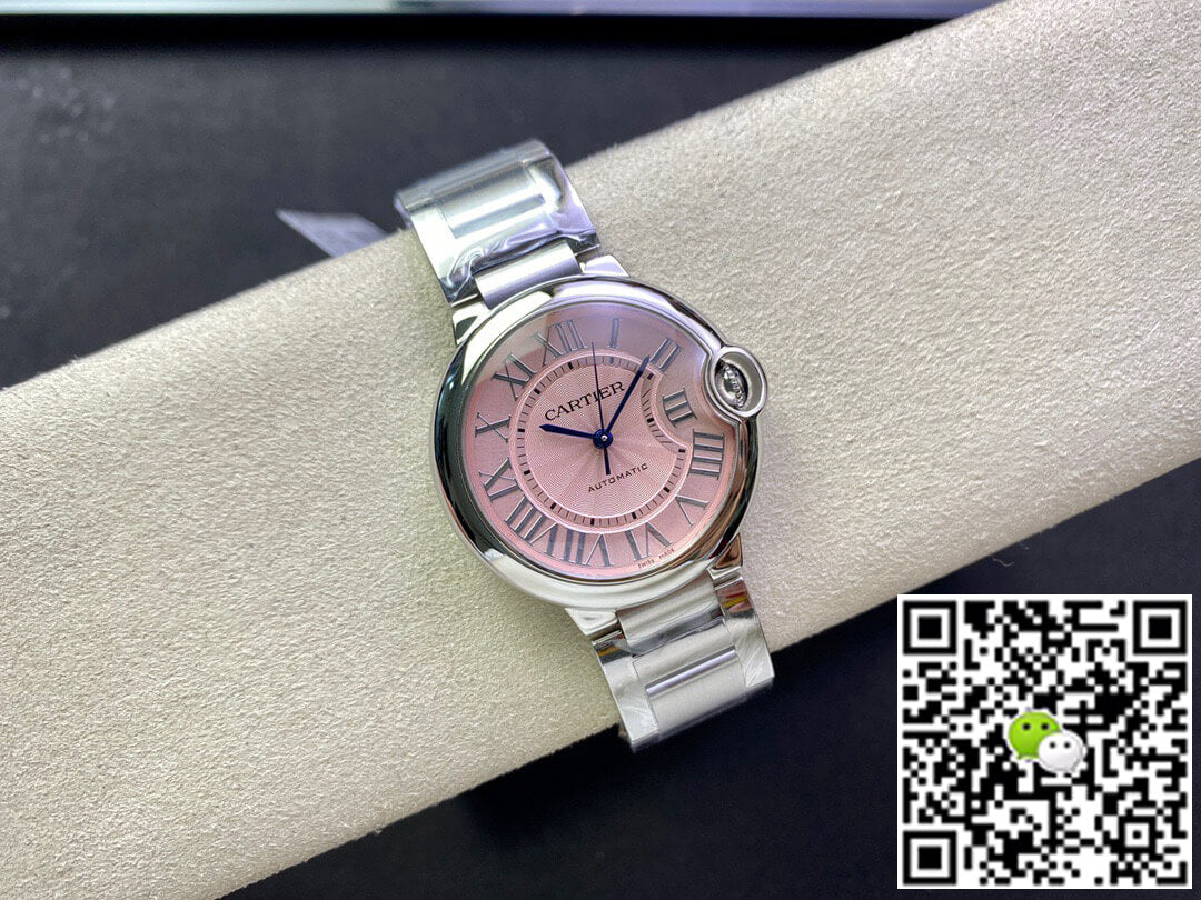 Ballon Bleu De Cartier 36MM WSBB0007 3K Factory Stainless Steel Strap