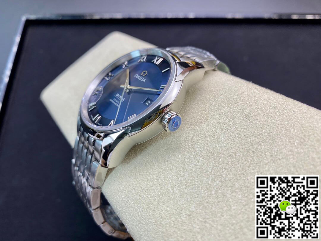 Omega De Ville 431.10.41.21.03.001 VS Factory Blue Dial