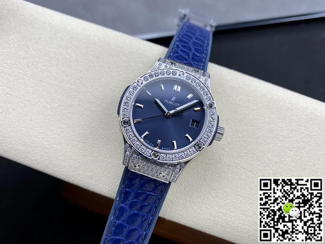 Hublot Classic Fusion 33MM Quartz HB Factory Blue Dial