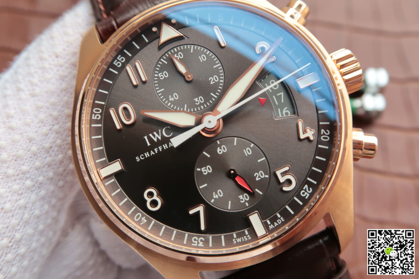 IWC Pilot IW387802 ZF Factory Dark Gray Dial