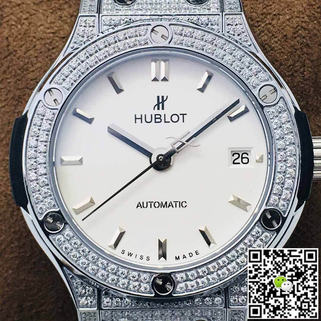 Hublot Classic Fusion 38MM HB Factory White Dial