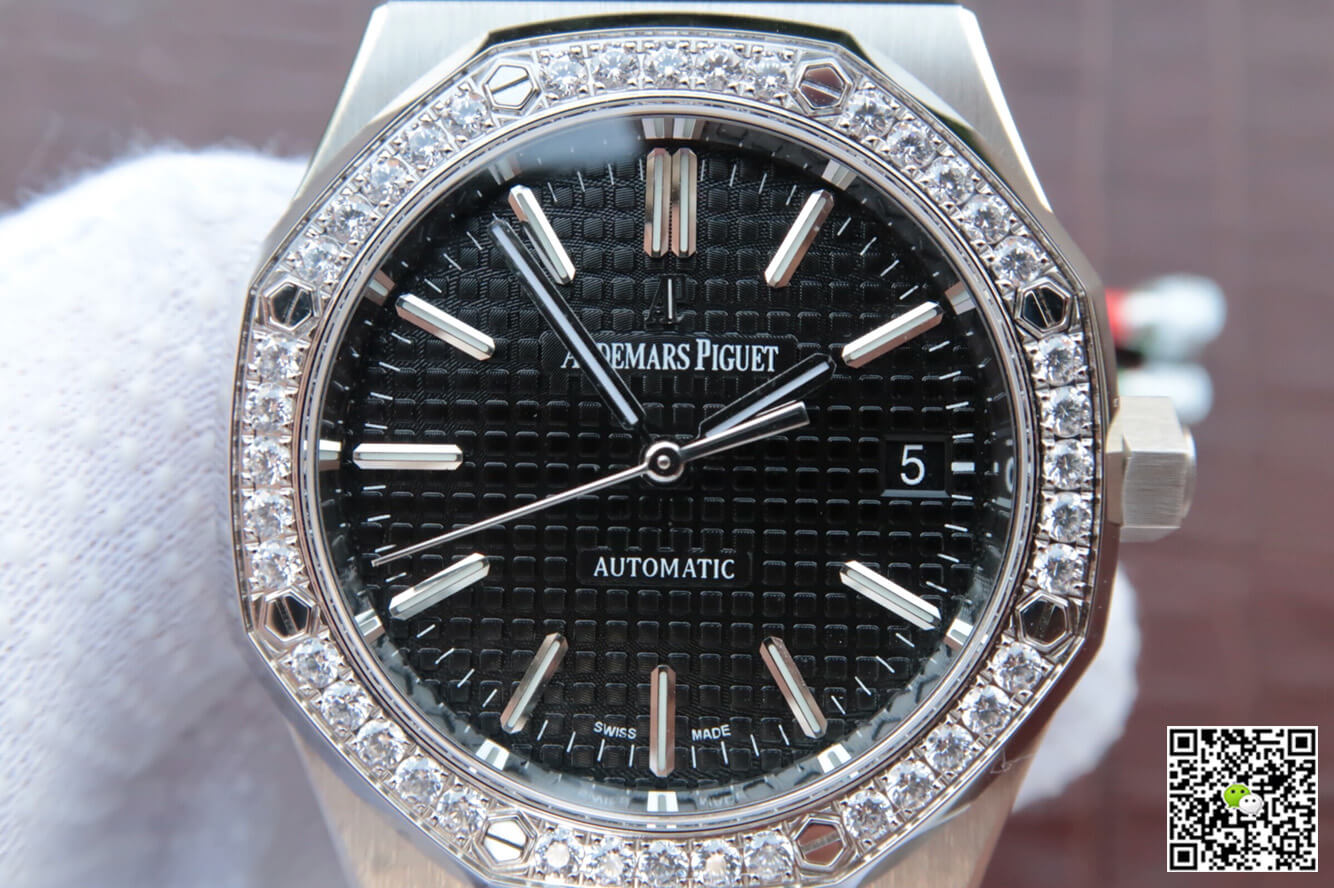 Audemars Piguet Royal Oak 15400/15450 Couple Watch JF Factory Black Dial