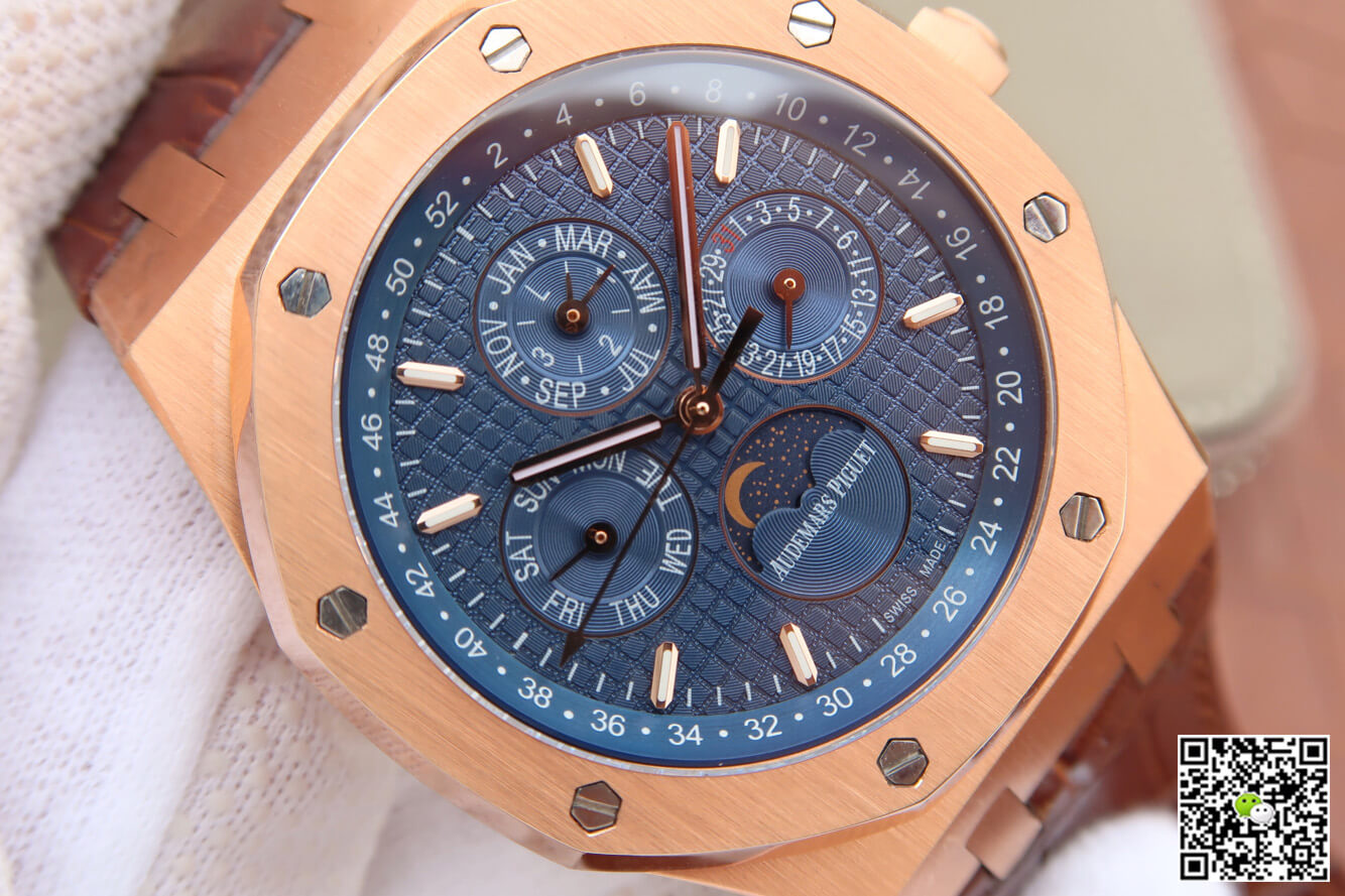 Audemars Piguet Royal Oak Perpetual Calendar 26574 JF Factory Blue Dial