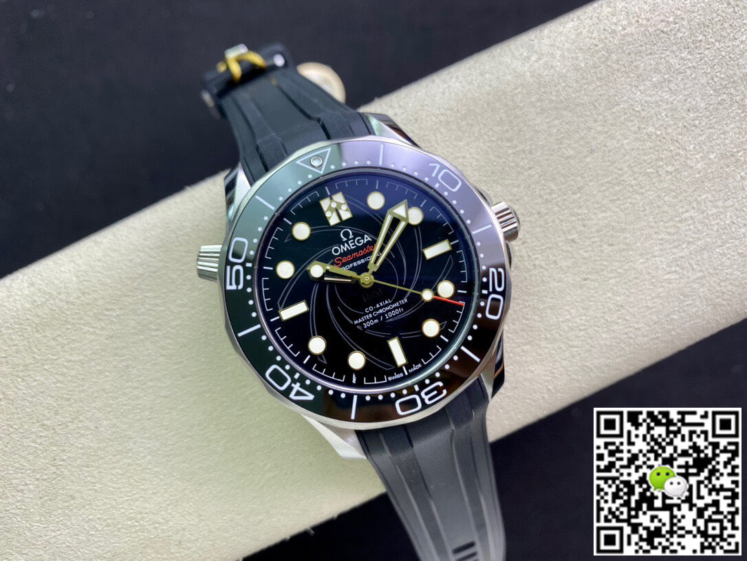 Omega Seamaster Diver 300M 210.22.42.20.01.004 OR Factory Rubber Strap