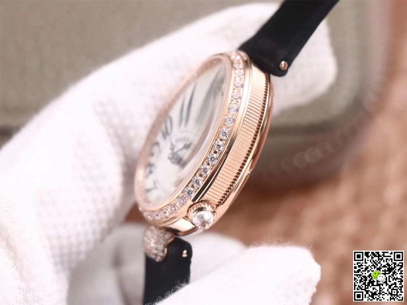 Breguet Reine De Naples 8928BR/5W/844 DD0D ZF Factory Rose Gold Diamond