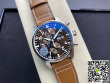 IWC Pilot Chronograph Edition Le Petit Prince IW377713 ZF Factory Chocolate Dial