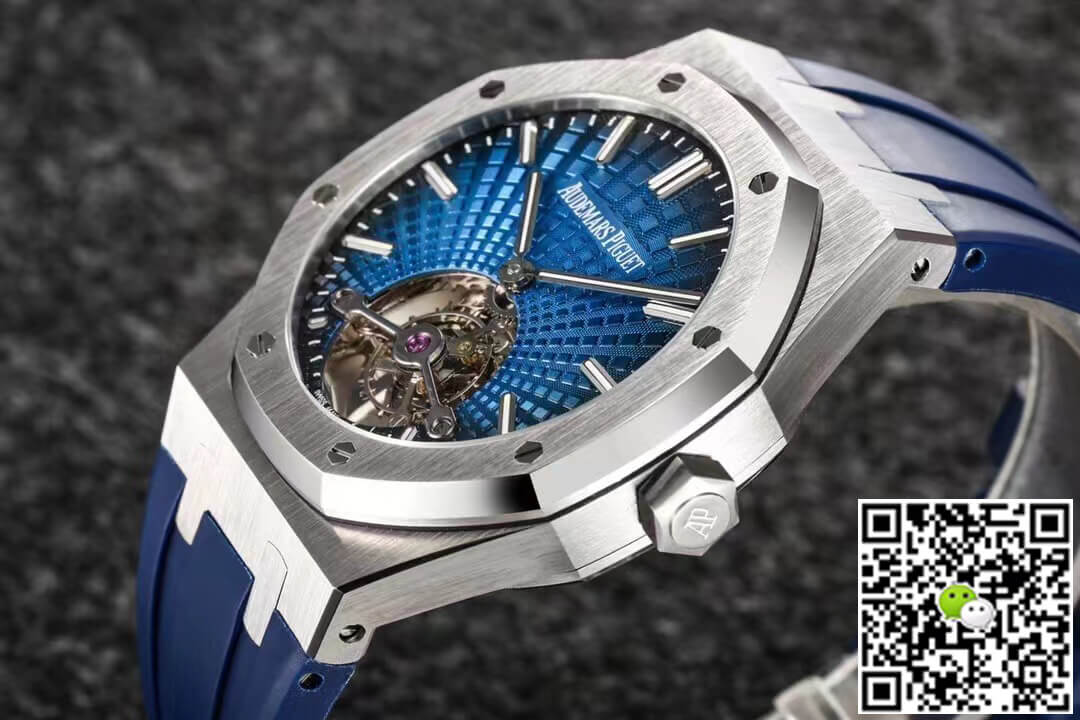 Audemars Piguet Royal Oak Tourbillon R8 Factory V3 Blue Strap