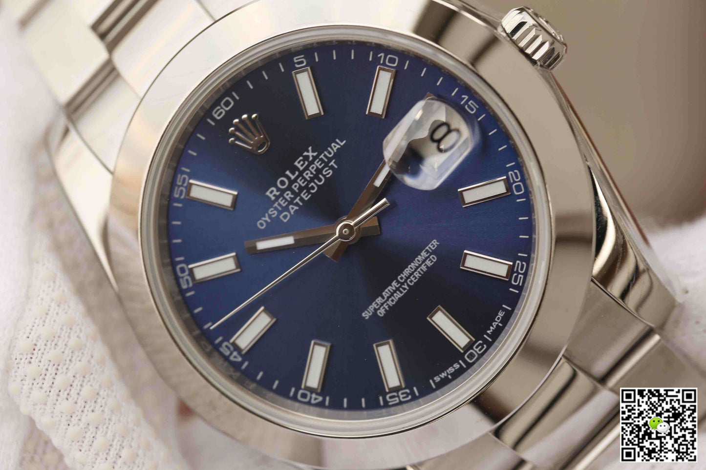 Rolex Datejust M126300-0001 EW Factory Blue Dial