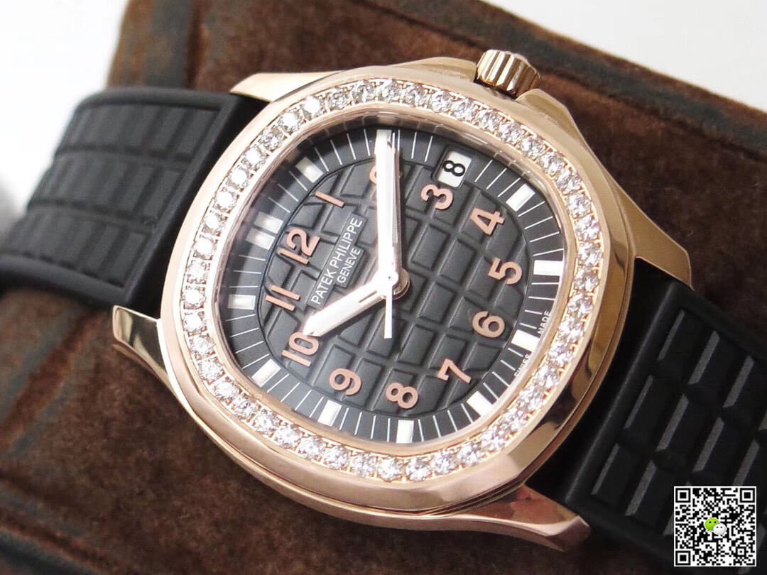 Patek Philippe Aquanaut PPF Factory Rose Gold Black Dial