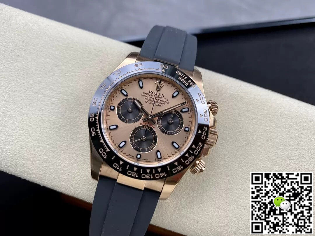 Rolex Cosmograph Daytona M116515LN-0018 Clean Factory Rubber Strap