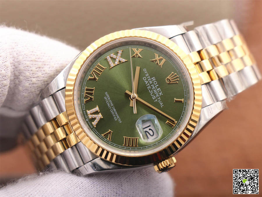 Rolex Datejust M126233-0025 EW Factory Olive Green Dial