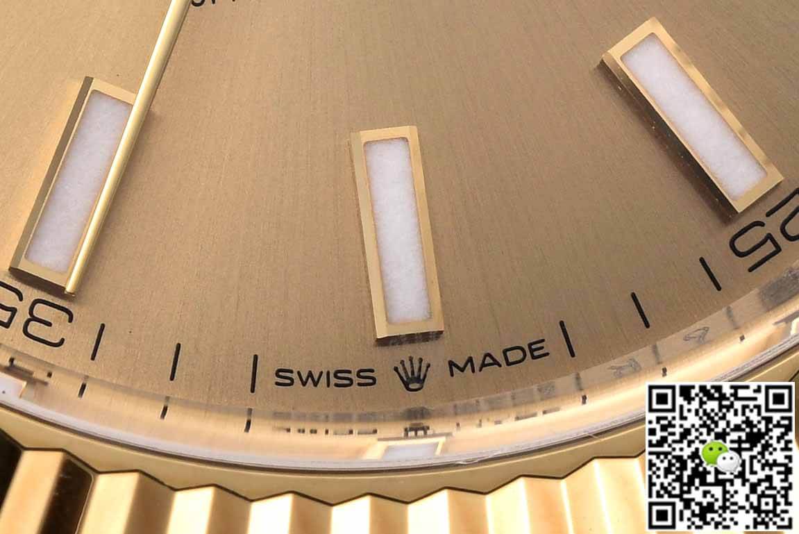 Rolex Datejust 41MM M126333-0009 Clean Factory Gold Bezel