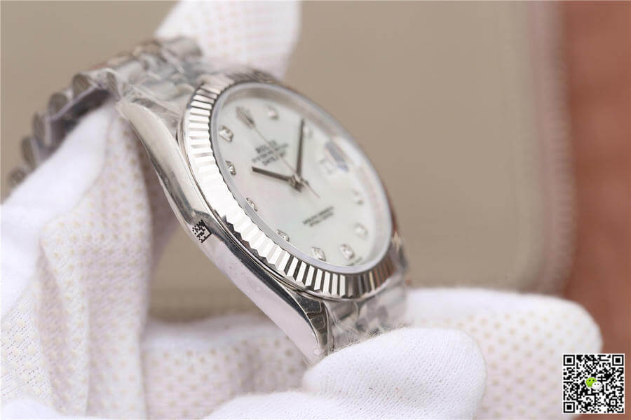 Rolex Datejust M126334-0020 EW Factory White Mother-Of-Pearl Dial