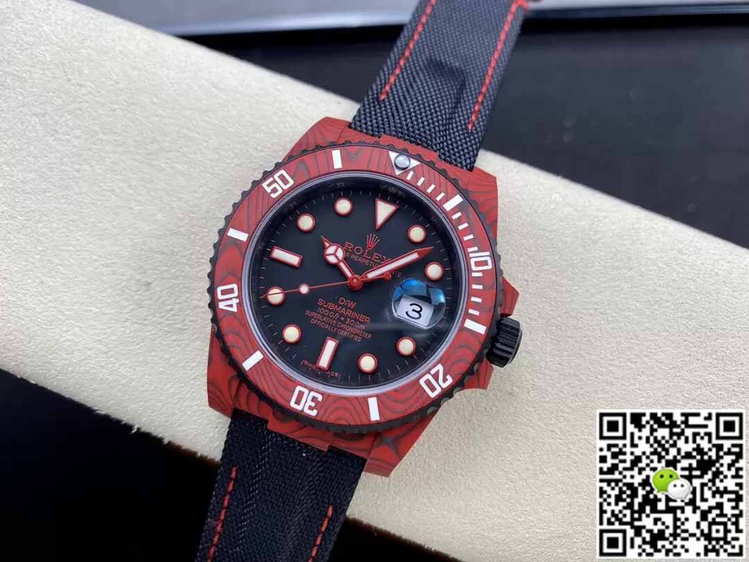 Rolex Submariner VS Factory Red Carbon Fiber Case
