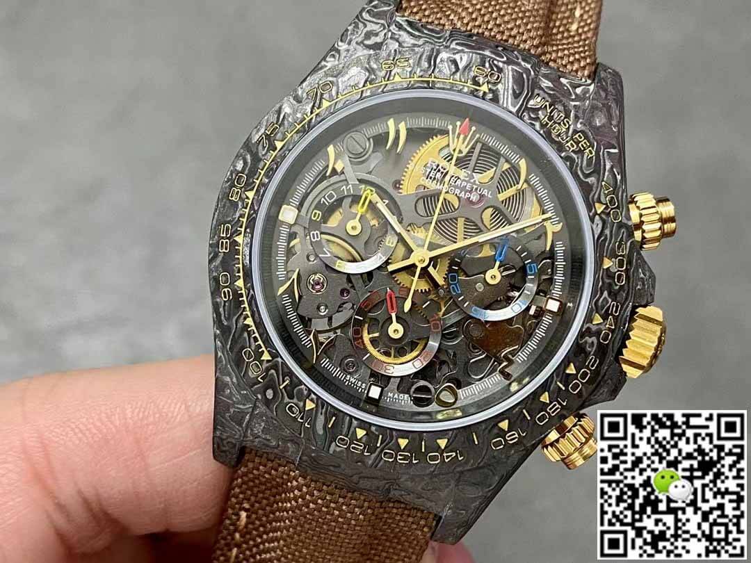 Rolex Daytona Diw Factory Carbon Fiber Hollow Dial