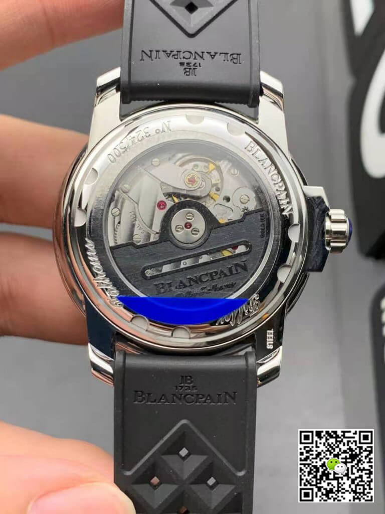 Blancpain Fifty Fathoms Barakuda 5008B 1130 B52A ZF Factory Black Dial
