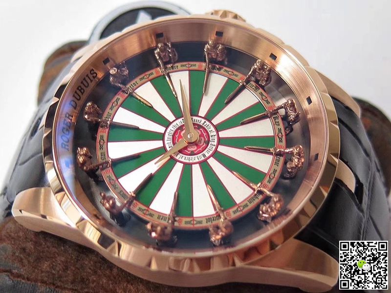 Roger Dubuis Excalibur RDDBEX0398 Knights of the Round Table II ZF Factory Rose Gold