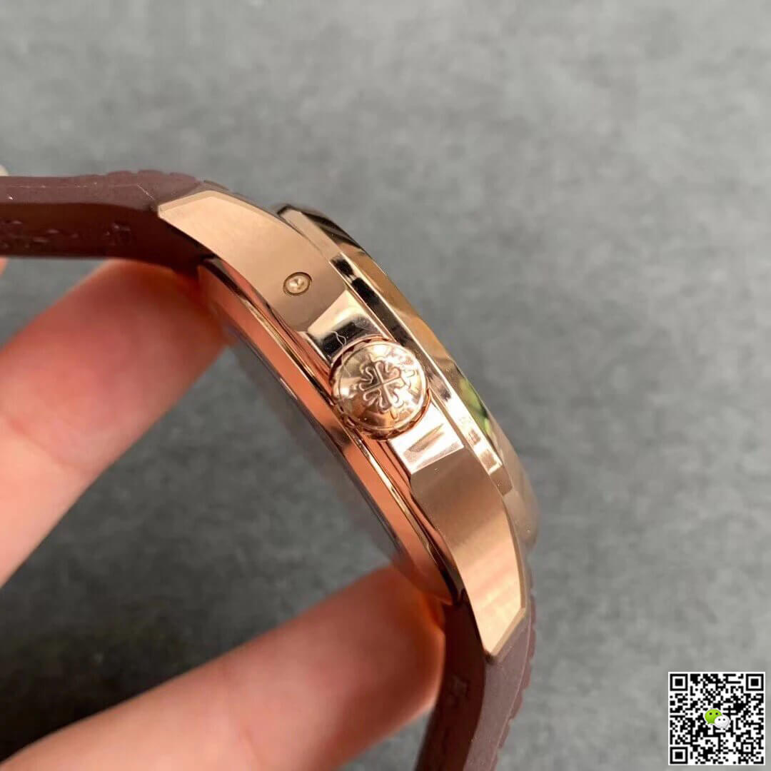 Patek Philippe Aquanaut 5164R-001 GR Factory Rose Gold Brown Dial