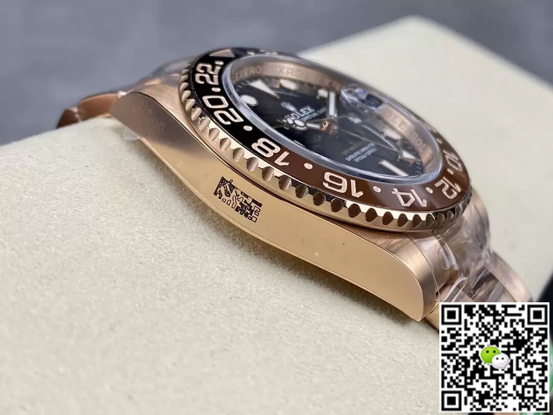 Rolex GMT Master II M126715CHNR-0001 C+ Factory Rose Gold