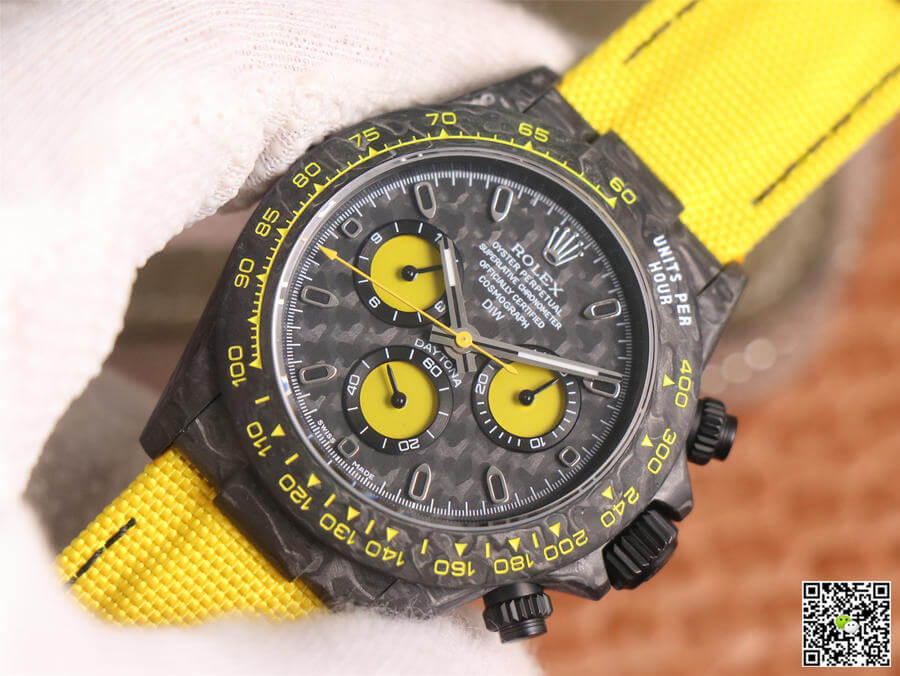 Rolex Daytona Diw Retrofit Version WWF Factory Carbon Fiber Pattern