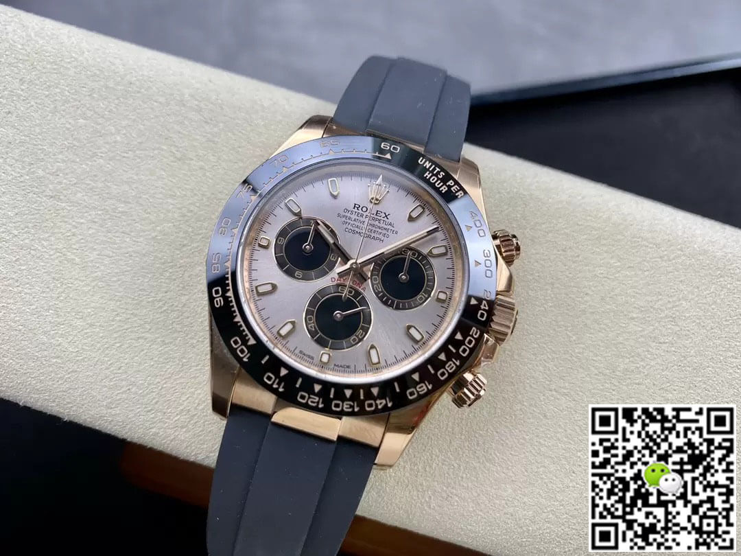Rolex Cosmograph Daytona M116515LN-0059 Clean Factory Rubber Strap