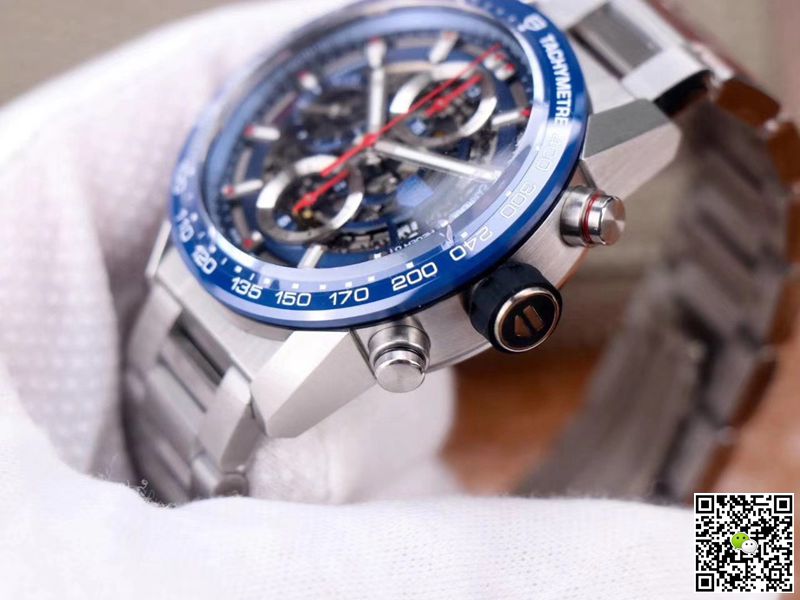 Tag Heuer Carrera Calibre Heuer 01 CAR201T.BA0766 Chronograph XF Factory Blue Dial