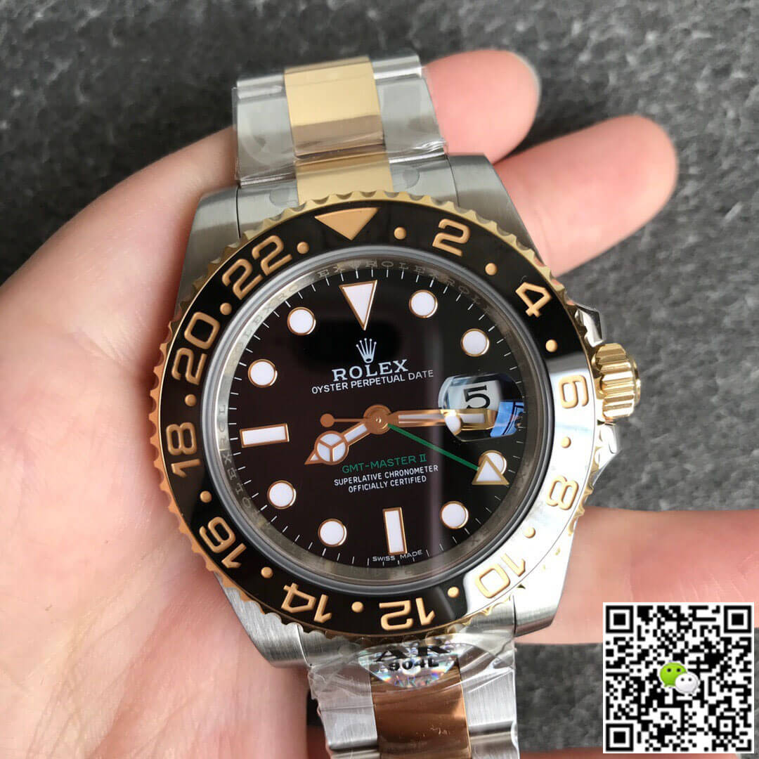 Rolex GMT Master II 116713-LN-78203 AR Factory Yellow Gold