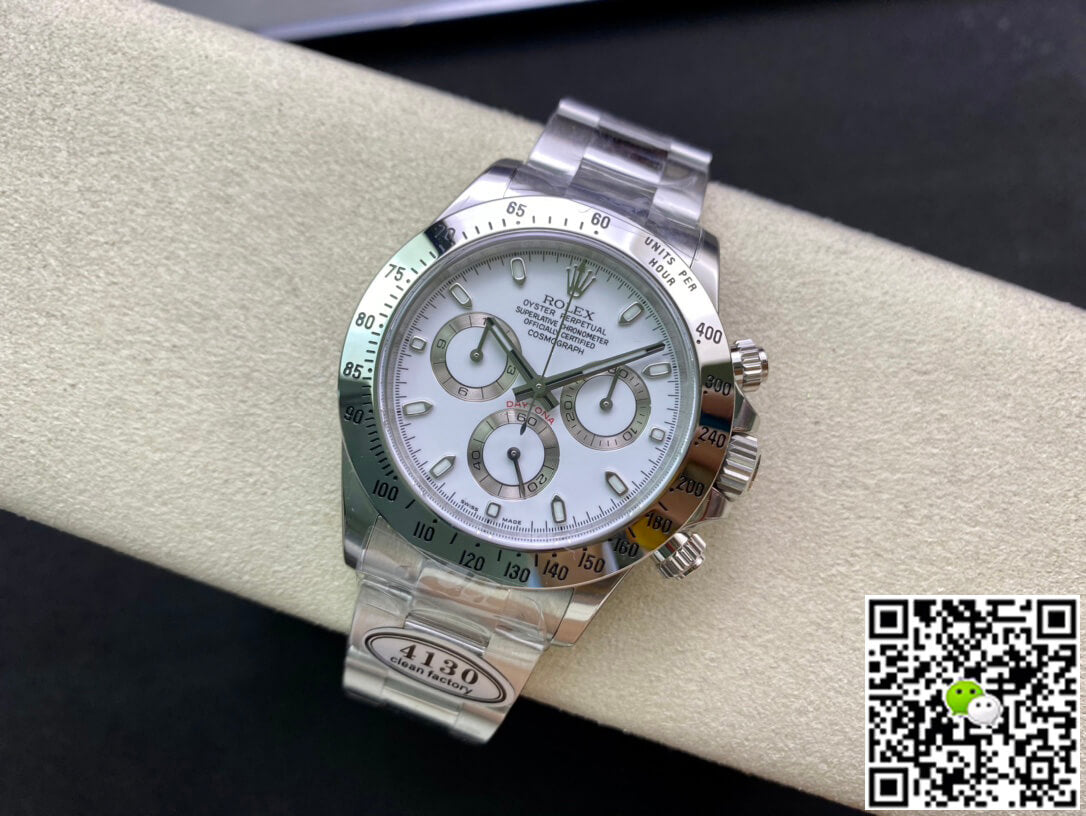 Rolex Cosmograph Daytona 116520LN Clean Factory White Dial