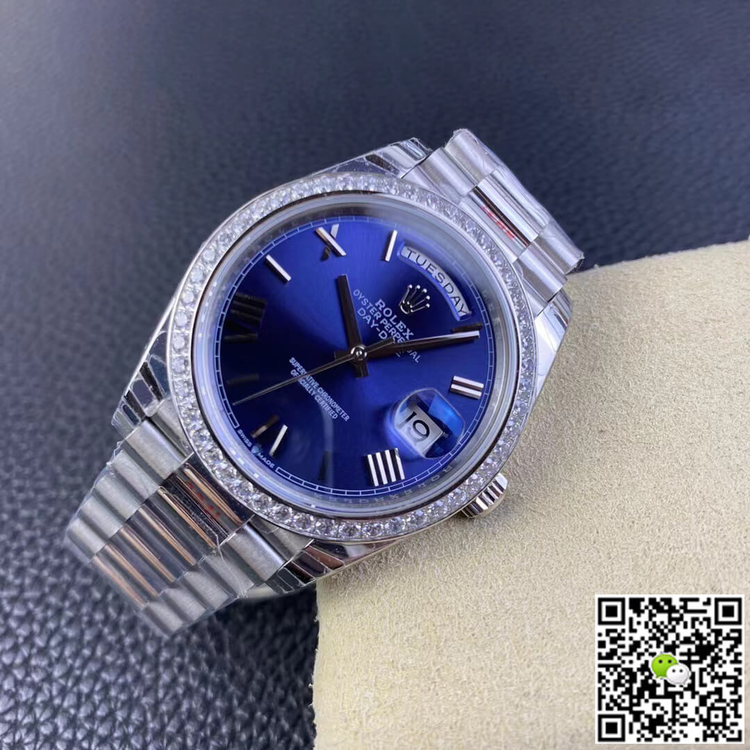 Rolex Day Date 228349RBR-0005 EW Factory Diamond Bezel
