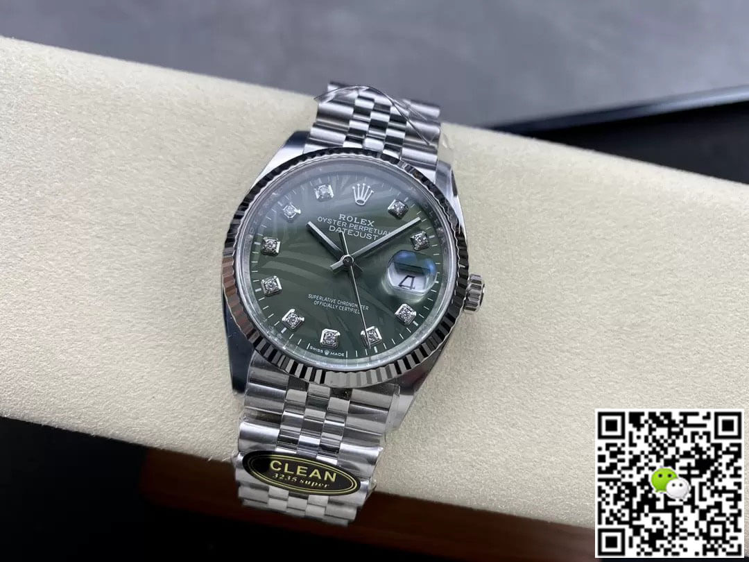 Rolex Datejust M126234-0055 36MM Clean Factory Diamond Dial