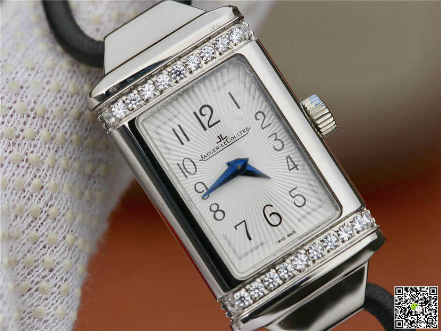 Jaeger-LeCoultre Reverso MG Factory Diamond White Dial