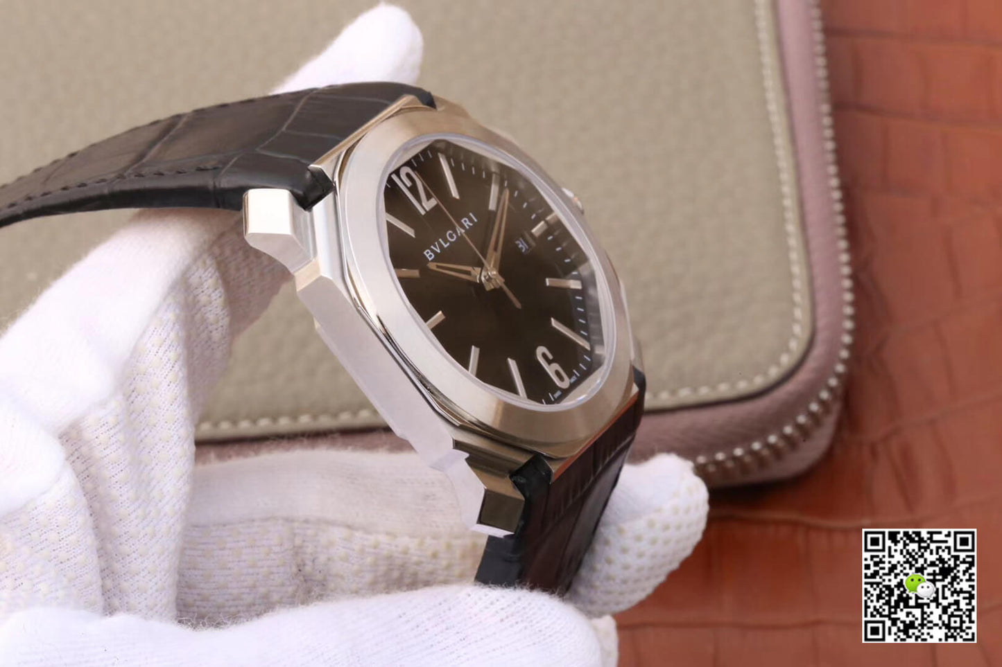Bvlgari Octo 101964 BGO41BSLD Stainless Steel Bezel