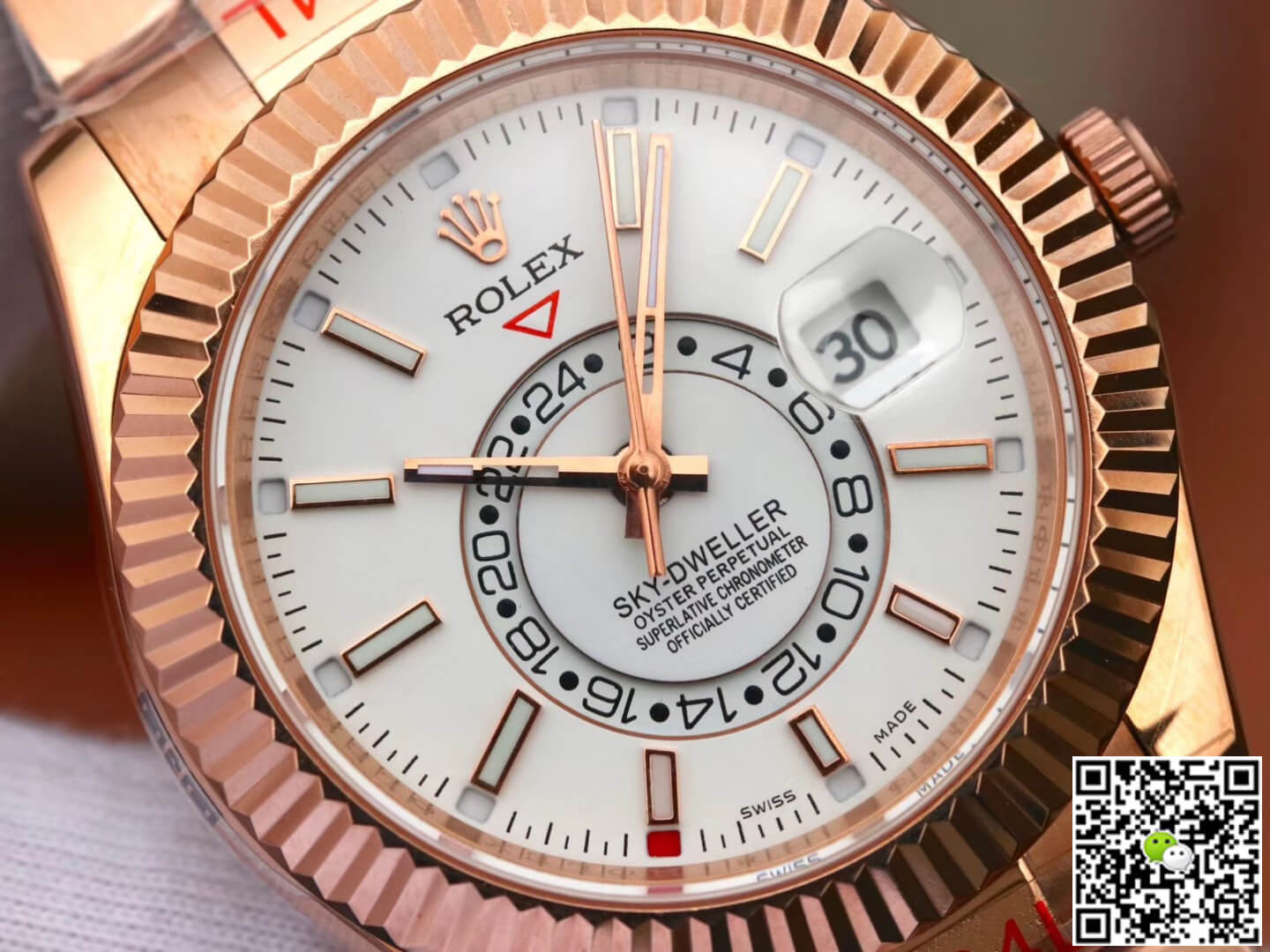 Rolex Sky Dweller M326935-0005 Noob Factory Rose Gold