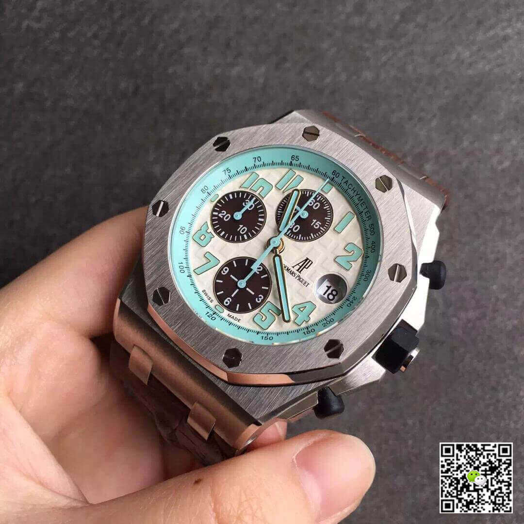 Audemars Piguet Royal Oak Offshore 26187ST.OO.D801CR.01 JF Factory White Dial