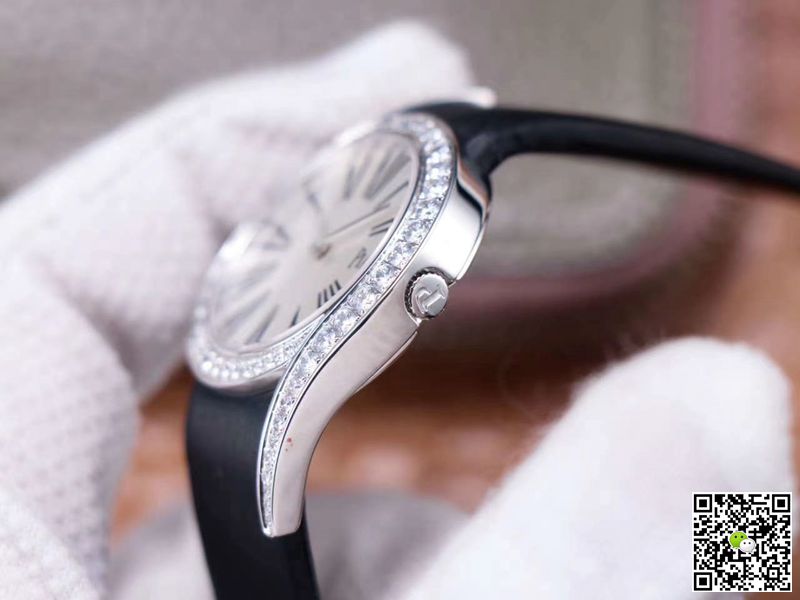 Piaget Limelight Gala Quartz Watch G0A42150 ZF Factory White Gold Diamond