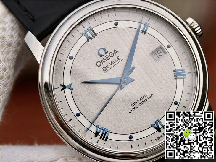Omega De Ville 424.13.40.20.02.003 MKS Factory Silver Dial
