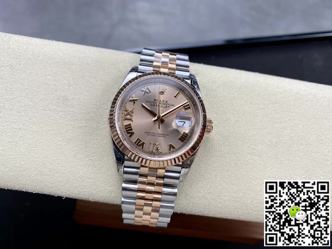 Rolex Datejust M126231-0027 36MM VS Factory Rose Gold