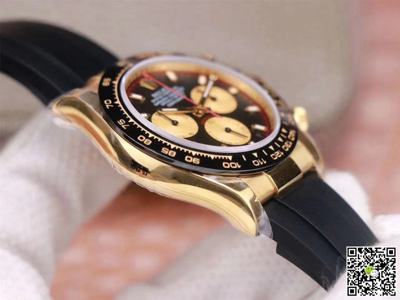 Rolex Daytona M116518LN-0047 Noob Factory Black Dial 4130 Movement